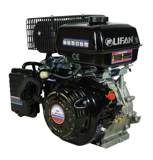 Изображение для Двигатель Lifan 192F 3А (17 лс, 25 мм, катушка освещения 3А)