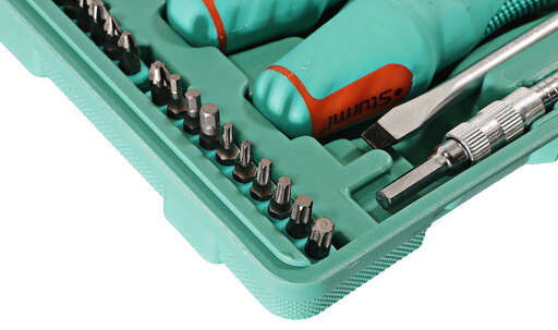 Изображение для Набор отверток 28 предметов, кейс-дисплей, CrV, Sturm!