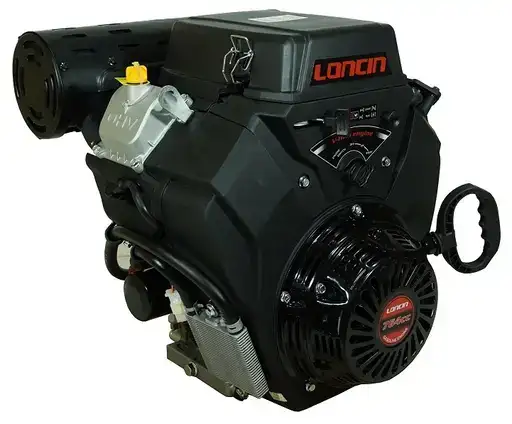 Изображение для Двигатель Loncin LC2V80FD 20А (30 лс, ручной стартер, электростартер, катушка освещения 20А, 25.4 мм, A type)