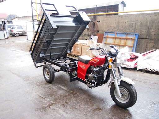 Изображение для Трицикл грузовой AGIAX 2 (АЯКС) 250 куб.см, водяное охлаждение, кузов 2 м ( с ПТС)