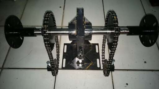 Изображение для Ходоуменьшитель бензинового китайского мотоблока (вал фрез S32, 9 лс) ПОЛНЫЙ КОМПЛЕКТ