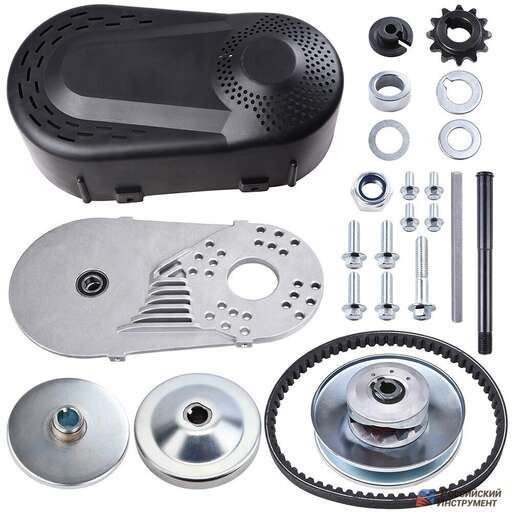 Изображение для Вариатор TAV2 30 полуклиновой (вал 20 мм, цепь 420, звезда 10, комплект)