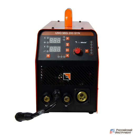 Изображение для Сварочный полуавтомат Foxweld UNO MIG 200 SYN (синергетическое управление, MMA/MIG-MAG/TIG LIFT)