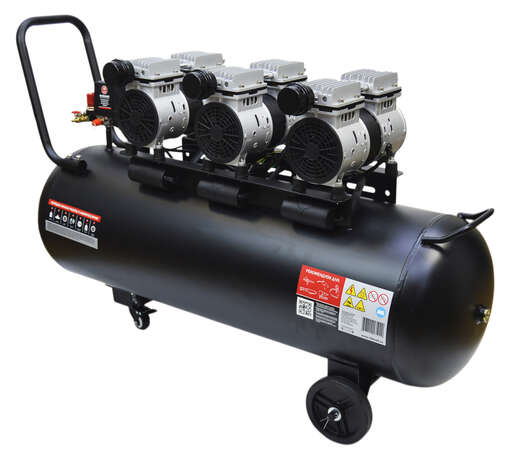 Изображение для Компрессор воздушный безмасляный Brait KB-1800/100X3 (1.8 кВт)