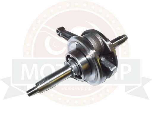 Изображение для Коленвал Zodiak 50/70 139FMА-147FMD (Delta, Альфа) палец13мм, в сборе с подш. и звездой ГРМ(ход 41