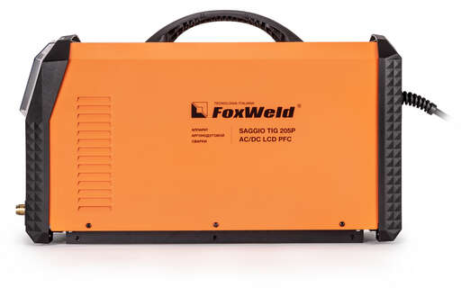 Изображение для Аппарат аргонодуговой сварки Foxweld SAGGIO TIG 205P AC/DC LCD PFC