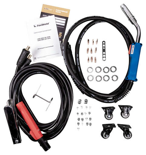 Изображение для Сварочный полуавтомат Foxweld UNO MIG 501 SYN (трехфазный, MMA/MIG-MAG)