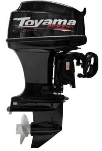 Изображение для Подвесной лодочный мотор Toyama T40FWS (40 лс, 2-тактный, 2-цилиндровый, электро и ручной стартер)