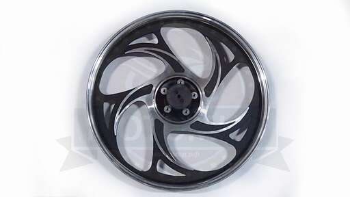 Изображение для Обод 17" передний литой,  диск. тормоз 1,4-17  Альфа, Дельта, Zodiak коготь тигра (610-3) №4