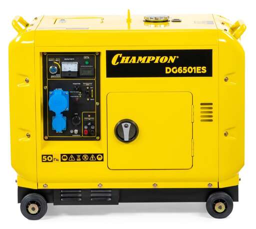 Изображение для Дизельный генератор CHAMPION DG6501ES+ATS (5.5 кВт, автозапуск (блок в комплекте))