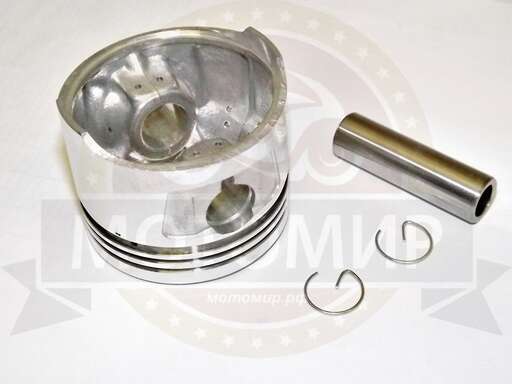 Изображение для Поршень 62,00 мм 4 такт. 162FMJ Хантер (CG/CB150) h 52мм (кольца, палец d15мм, стопорн. кольца)