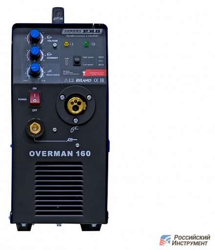 Изображение для Сварочный полуавтомат Aurora PRO OVERMAN 160 Mosfet (MIG-MAG)
