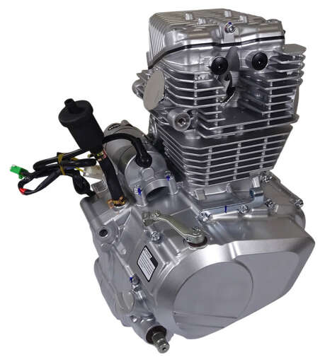 Изображение для Двигатель 4т. 250 см3 172FMМ-6 Zongshen CB250-RL (4 клап.) 5МКПП, эл.+кик старт, баланс.вал