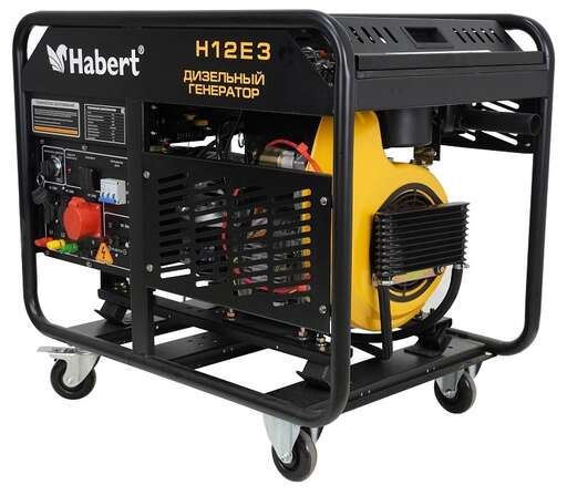 Изображение для Генератор Habert Diesel H12E3 (11 кВт, электростартер)
