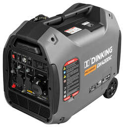 Генератор бензиновый инверторный Dinking DK4200IC (4.2 кВт, 230В/50Гц, DK170F/P-3, бак 8л.)