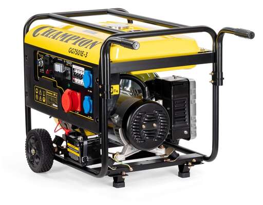 Изображение для Бензиновый генератор CHAMPION GG7501E-3 (7.5 кВт, электростартер, трехфазный)
