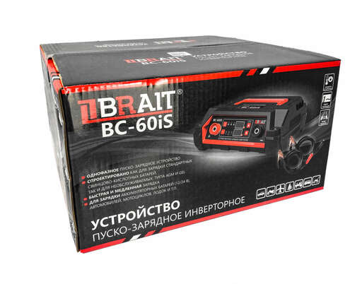 Изображение для Пуско-зарядное устройство инверторное Brait BC-60IS