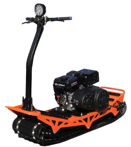 Изображение для Мотосноуборд ИСКРА-2, вариатор TAV2-40, двигатель LIFAN KP270 10 л.с., фара, тормоз