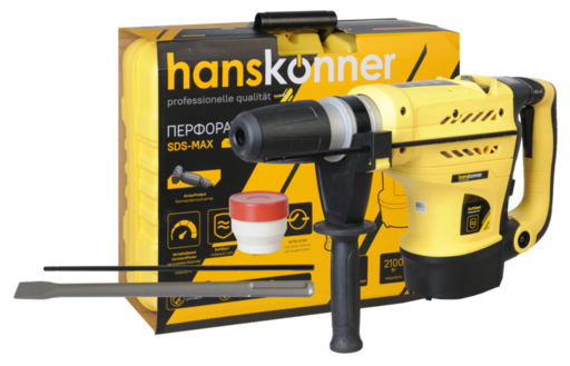 Изображение для Перфоратор SDS MAX Hanskonner HRH2145MVE