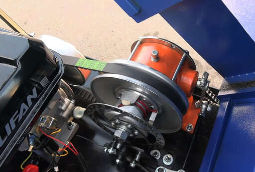 Изображение для Мотобуксировщик компактный Ижтехмаш ЛИДЕР-СИГМА-3К, 10 лс, с рычажным модулем, С РЕВЕРСОМ, вариатор TAV2--40 СИНХРО