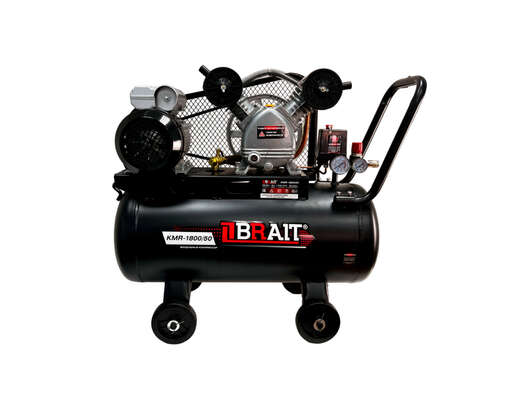 Изображение для Компрессор воздушный ременной Brait KMR-1800/50  (1,8кВт) 