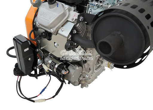 Изображение для Двигатель Lifan LF2V80F-А (X2) D25 20A (32 лс, электростартер)