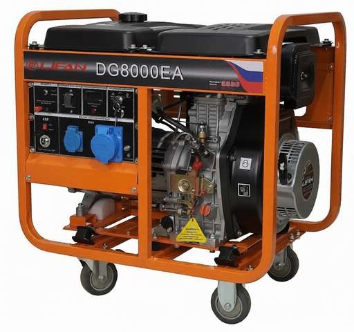 Изображение для Генератор дизельный Lifan DG8000EA  (6.5 кВт, электростартер)