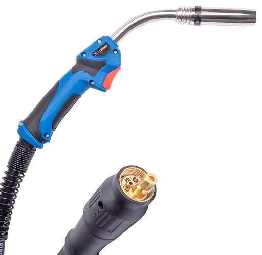Изображение для FoxWeld Горелка UnoMIG-36 3м шарнирная (340A, возд., пр-во FoxWeld/КНР)