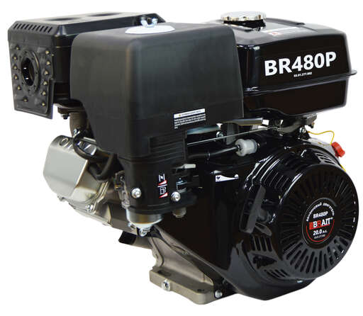 Изображение для Двигатель бензиновый Brait BR480P (20лс, ручной старт) 