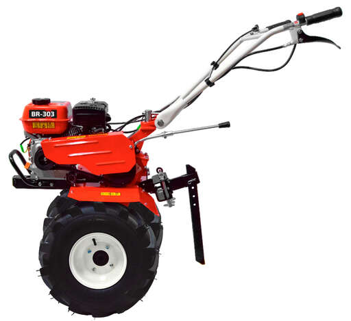 Изображение для Мотоблок бензиновый BRAIT BR-303 (7 лс, 3 вперед/1 назад, колеса 19х7х8, понижайка)