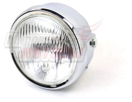 Изображение для Фара Alpha, Delta, Zodiak, ОВ-70 круглая в сборе (Хром)