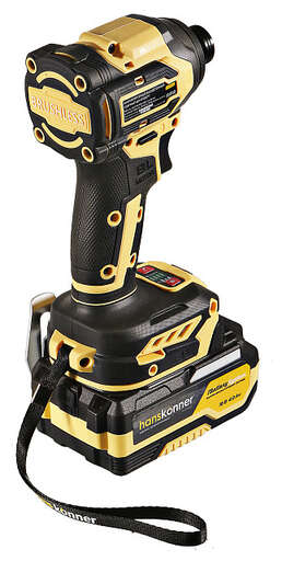 Изображение для Аккумуляторный ударный винтоверт Hanskonner HCD20280BLC 1BatterySystem