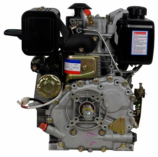 Изображение для Двигатель дизельный Lifan C178FD 6А (6 лс, 25 мм, электростартер, катушка 6 ампер)