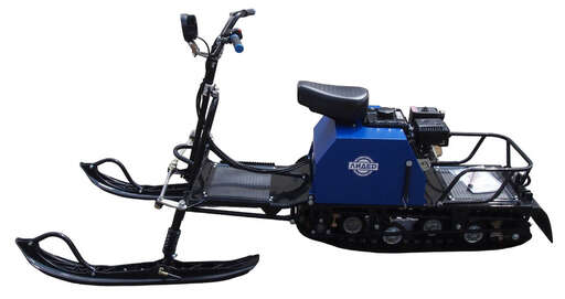 Изображение для Мотобуксировщик компактный с лыжным модулем ЛИДЕР-ДЕЛЬТА-2 (9 лс, фара)