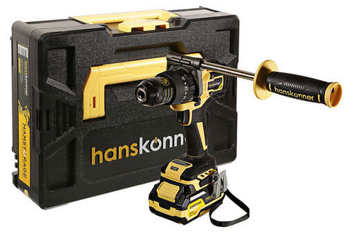 Изображение для Аккумуляторный шуруповерт Hanskonner HCD20165PRO 1BatterySystem