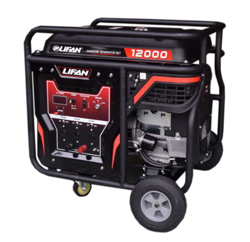 Изображение для Генератор бензиновый Lifan 12000EA (11 кВт, электростартер, возможность автозапуска)