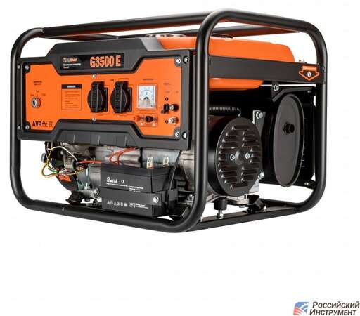 Изображение для Бензиновый генератор Foxweld STANDART G3500 E (3.5 кВт, электростартер)