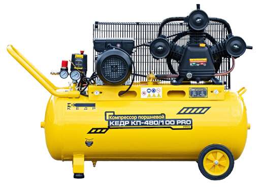 Изображение для Компрессор поршневой КЕДР КП-480/100 PRO (3 кВт)