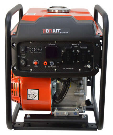 Изображение для Генератор бензиновый инверторный BRAIT BR2500iO (2.2 кВт)