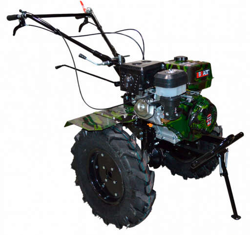 Изображение для Мотоблок  бензиновый Brait BR-135GFHPRO (18.5 лс, 3 вперед/1 назад, колеса 6х12, пониженная скорость)