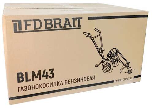 Изображение для Газонокосилка бензиновая Brait BLM43 (2.2 лс)