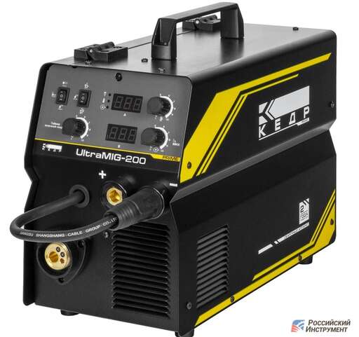 Изображение для Сварочный полуавтомат КЕДР UltraMIG-200 (MMA, MIG/MAG, Lift TIG)