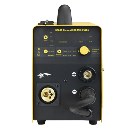 Изображение для Сварочный полуавтомат START ALUWELD 200 MIG PULSE 2ST200AP (импульсный, синергетик, алюминий, MMA/MIG-MAG/TIG LIFT/MIG PULSE)