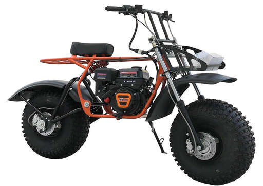 Изображение для Мотоцикл СКАУТ-7 БОЦМАН 2 GIANT ( 8 лс, электро и кикстартер, фара, передняя и задняя подвеска)