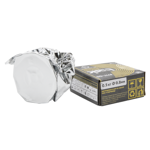 Изображение для Проволока сварочная порошковая Basic E71T-GS д.0,8 (0,5кг) START STB71805