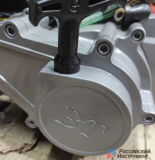 Изображение для Двигатель велосипедный F80E (3 лс, электростартер, полный комплект для установки)