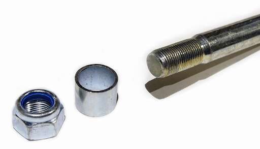 Изображение для Ось переднего колеса (М20*320мм) трицикл АЯКС-030/035 (S-L00LZ104CX)