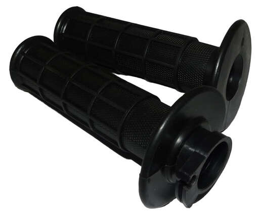 Изображение для Ручка руля правая (газа) XTRAIL  в сборе (с резинкой) + ручка левая (резиновая) (F1-7, F1-6, F1-1)