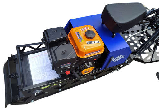 Изображение для Мотобуксировщик компактный с РЫЧАЖНЫМ модулем ЛИДЕР-ДЕЛЬТА-3, CVTL (+Фара) 10 л.с., TAV2-40,, РЕВЕРС