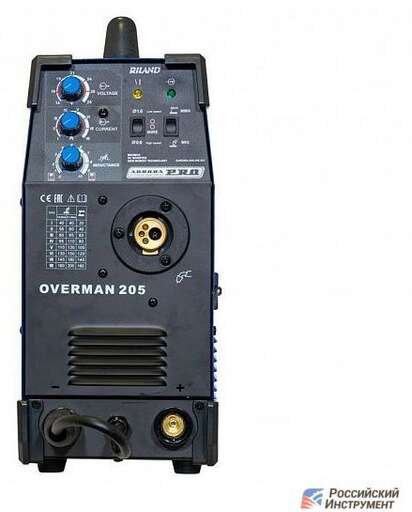 Изображение для Сварочный полуавтомат Aurora PRO OVERMAN 205 Mosfet (MMA/MIG-MAG)
